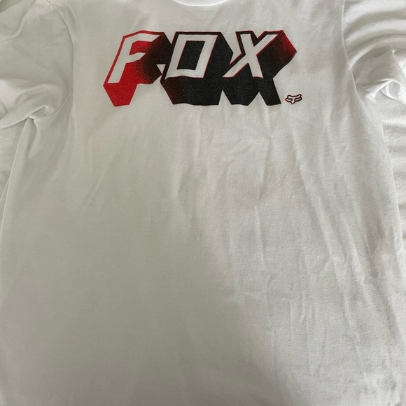 Fox Red and Black Graphic Long Sleeve Tee - Picture 1 of 2